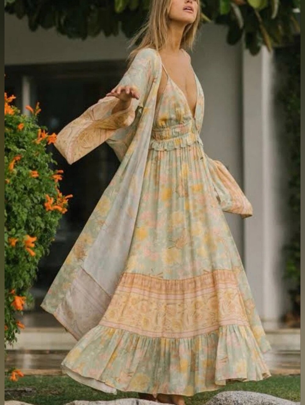 Spell & The Gypsy Collective Butterfly Soiree Maxi Dress - Picture 2 of 16